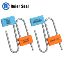 disposable padlock seal security cargo seal with barcodes
