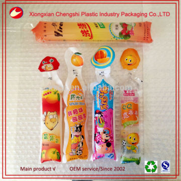 China Supplier Custom Bottle Shaped Pouch