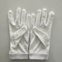 Cotton Gloves Ceremonial White