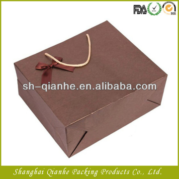 custom printing and custom size brown paper shoping bags, paper bags