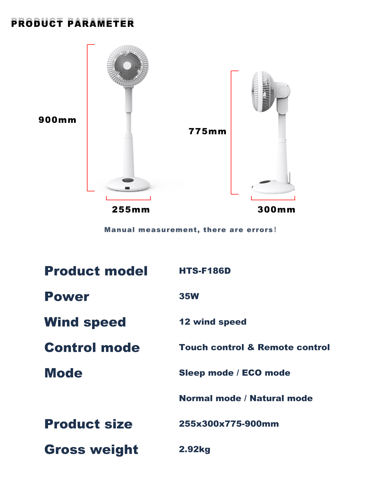 F186D circulator stand fan specification F186D circulator stand fan specification