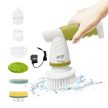 Electric Bathroom Bathtub Cleaning Brush - Rechargeable Spin Scrubber