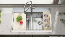 Stainless Steel Double Bowl Topmount Handmade Kitchen Sink