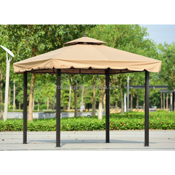 Modern Octagonal Fabric Roof Pavilion Outdoor Tent Umbrella