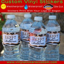 custom water bottle labels