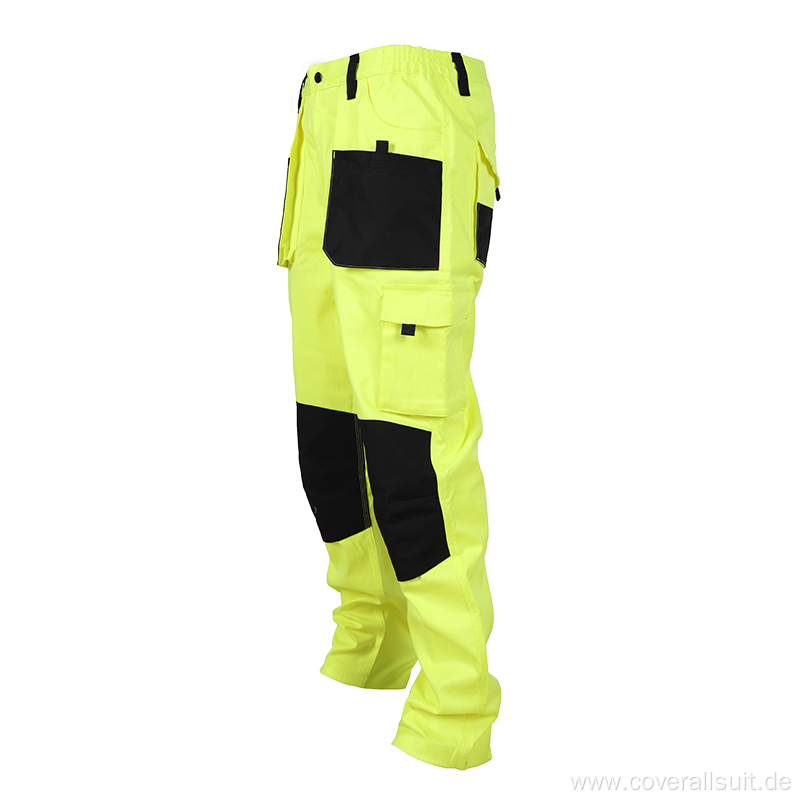 welding work wear pants with knee pad