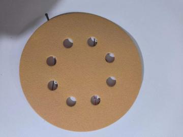 Self Adhesive Gold-Coated Velcro Disc