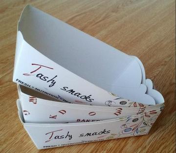 Fast food paper containers