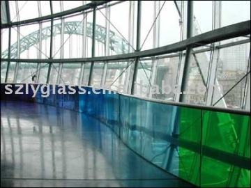 tinted laminated glass balustrade