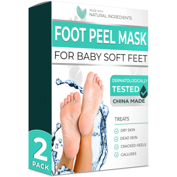 Natural Ingredients Safe & Non-toxic Botanical Extracts Peeling Foot Mask