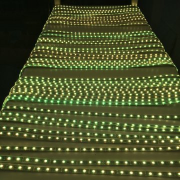 Färgsändande programmerbar RGB LED-remsbelysning
