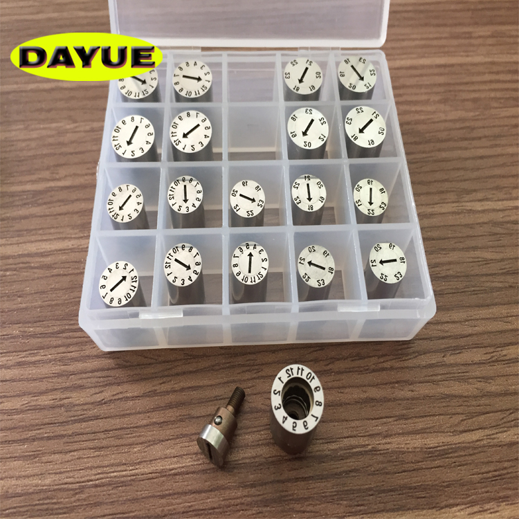 Date Stamp for Injection Mold