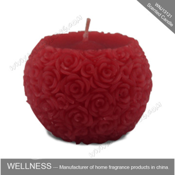 red ball scented floating candle for wedding