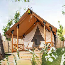 Hot Selling Wooden Ridge Tent - Luxury Windproof Outdoor Camping Tent