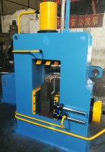 Ball passing type bend making machine