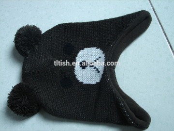 Bear children animal knitted hat