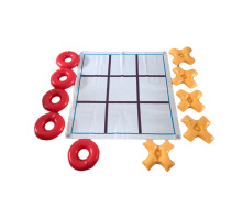 PVC Inflatable Tic Tac Toe Game Mat for Families
