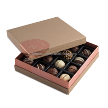 Custom Square Macaron Cake Boxes with Embossed UV Spot Logo for Wedding Gifts and Chocolate Candies