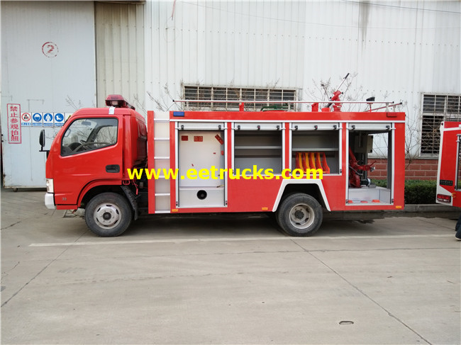 6000L 150HP Fire Water Vehicles