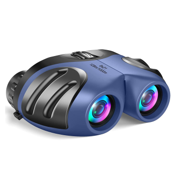 Compact Multicolor Durable Telescope Binoculars for Kids - Portable 8x21 HD Shockproof
