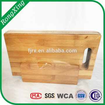 BAMBOO cutting board set with holder