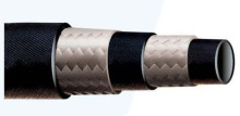 Two layers Fiber Braided Rubber Pipe
