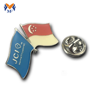 Country National Flag Custom Pin Clenge