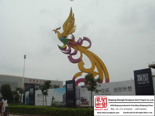 Superb Decoration Stainless Steel Sculpture