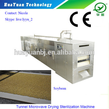 Microwave Coffee Bean Roasting Machine / Soybean Roasting Machine