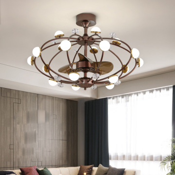 LEDER Black Decorative Ceiling Fans