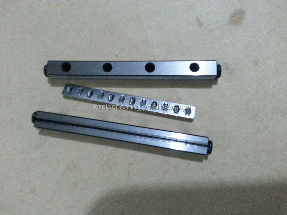 linear guide rail cage R2 for crossed roller slide