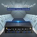 6 RS232 COM Fanless Mini Embedded Industrial PC