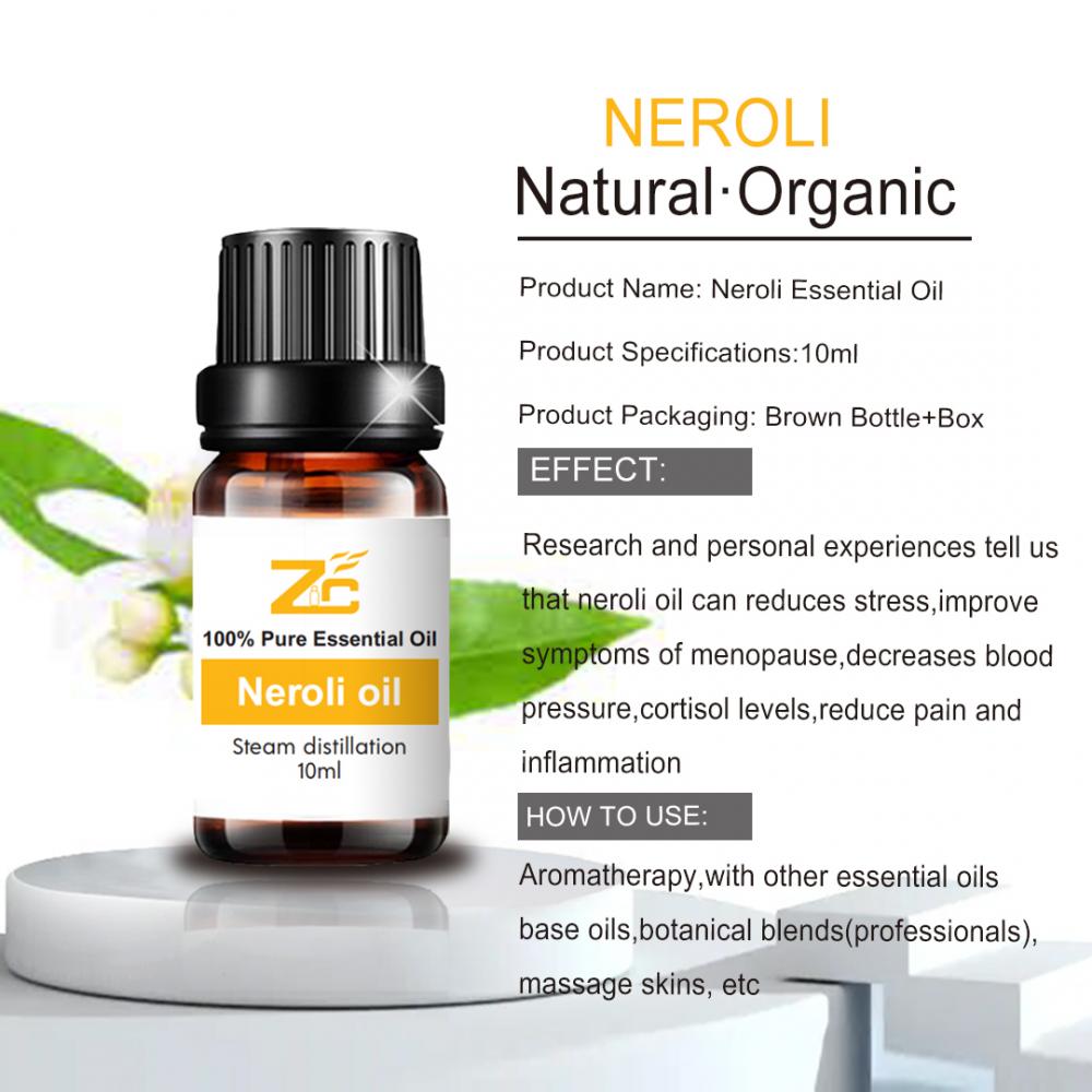 Olio essenziale per capelli Neroli naturale puro al 100%