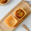 Blister Plastic White Gold Mooncake Insert Tray Packaging