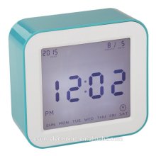 2016 Newest Battery Operated Travel Alarm Clock 4 in 1 multifunctional rotating desktop alarm clock Digital Alarm Clock