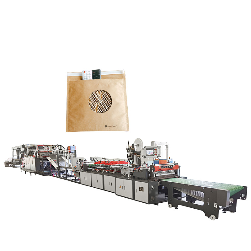 Утилизация сотовой бумажной машины поглощающей конверт