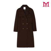 Stylish Women's Long Wool Fleece Coats
