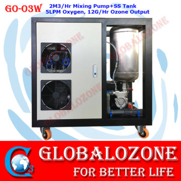 Water ozone sterilization ozonated water machine for aquaculture water treatment