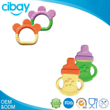 Nice cute silicone baby toothbrush teether silicone baby teether