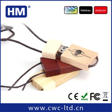 custom gift usb memory wooden pendrive
