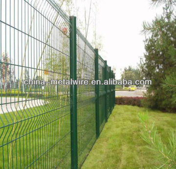 PVC coated garden border fence (factory)