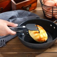 YIGO 9 Inch Premium Nylon Cooking Kitchen Tongs Kits - Food Barbecue Serving Tongs