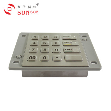 Metal Pin Pad for Wincor Diebold ATM CDM CRS