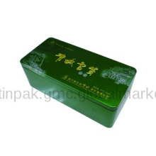 Metal keep fit tea box