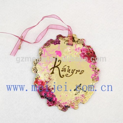 hang tags printing with gold foil hang tags