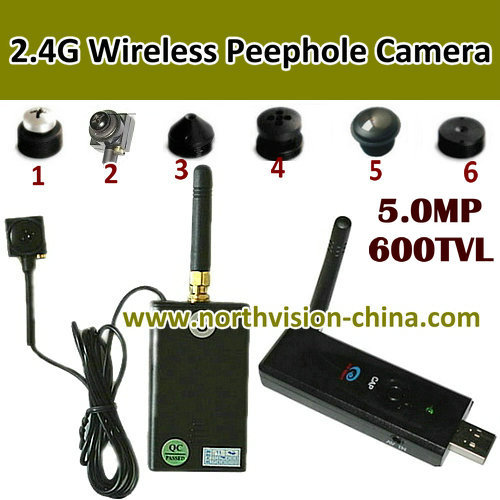 4-Channel Wireless USB Receiver 2.4G