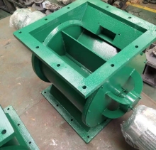 Star-type pneumatic ash valve