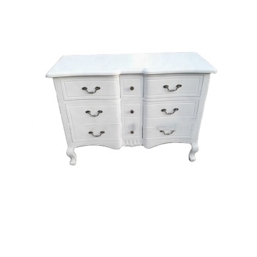 Fancy French Hand-Made Knotty Pine Cabinets & Furniture