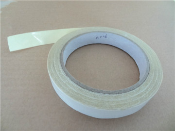 Off-white nylon double sided fabric adhesive tape