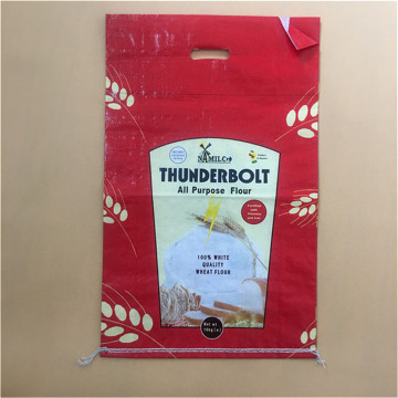 PP woven laminated rice 25kg bag